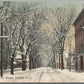 KEENE NH WEST STREET ANTIQUE POSTCARD