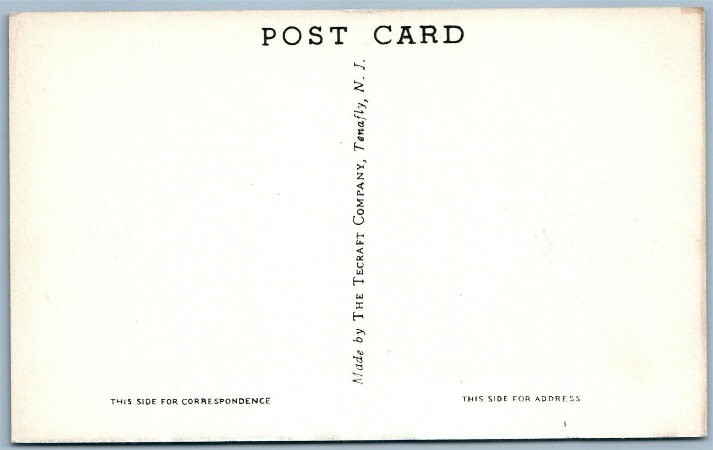 WASHINGTON NJ BOROUGH HALL ANTIQUE POSTCARD