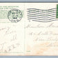NEW YORK CITY HIPPODROME 1913 ANTIQUE POSTCARD