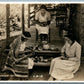 MAKING CHEROKEE POTTERY 1931 VINTAGE REAL PHOTO POSTCARD RPPC