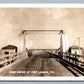 PORT LAVACA TX DRAW BRIDGE 1945 VINTAGE REAL PHOTO POSTCARD RPPC