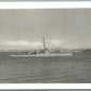 MILITARY SHIP U.S.S. PHELPS VINTAGE REAL PHOTO POSTCARD RPPC