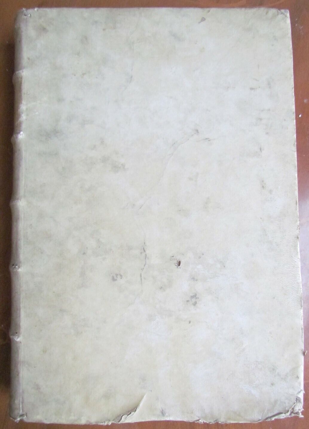 1755 ANTIQUE VELLUM BOUND FOLIO S. LEONIS MAGNI PAPAE PRIMI OPERA OMNIA