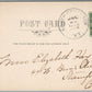 SOUTH ROYALTON VT 1906 ANTIQUE POSTCARD