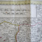 1792 ANTIQUE MAP - HAINAUT BELGIUM 31 by 22" ORIGINAL