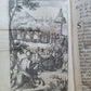 1716 DON QUIXOTE DE LA MANCHE 2 VOLS antique ILLUSTRATED RARE FRENCH EDITION