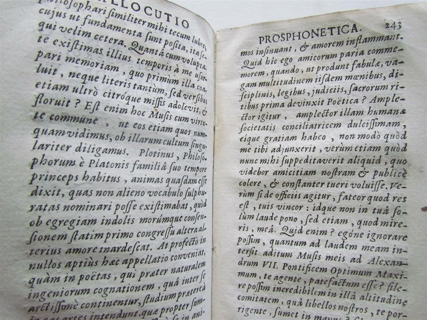 1688 POETRY in LATIN by Jacobus Wallius ANTIQUE VELLUM BOUND 17th CENTURY