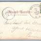 MIDVALE NJ PUBLIC SCHOOL ANTIQUE POSTCARD