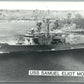 MILITARY SHIP USS SAMUEL ELIOT MORISON VINTAGE REAL PHOTO POSTCARD RPPC