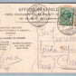 ITALIAN ANTIQUE POSTCARD Guardia di Finanza w/ STAMPS