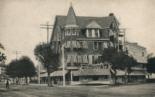 C.E.PROCTOR FURNITURE COMPANY NEW JERSEY ANTIQUE POSTCARD