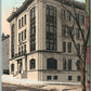 POTTSVILLE PA P. & R.C. & I. BUILDING ANTIQUE POSTCARD