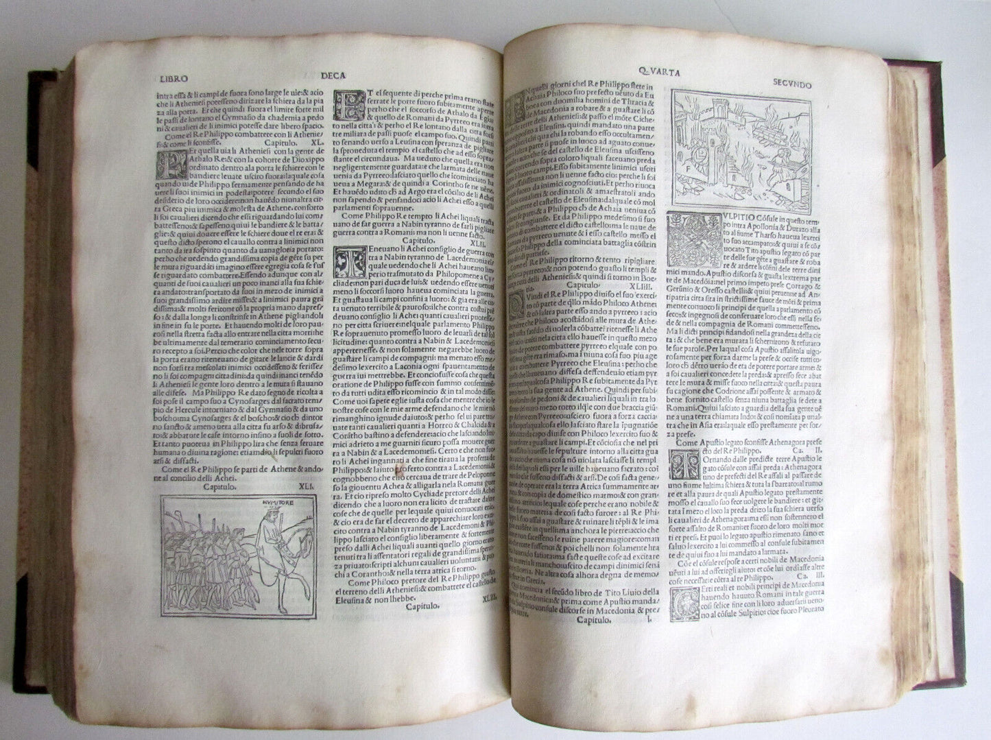 1493 INCUNABULA illustrated TITUS LIVIUS HISTORY antique FOLIO incunable RARE