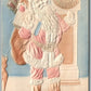 SANTA W/ TOYS EMBOSSED ANTIQUE MERRY CHRISTMAS POSTCARD