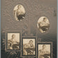 NEW YORK NY BOY w/ AMERICAN FLAG MULTIPLE VIEWS ANTIQUE REAL PHOTO