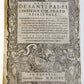 1597 ILLUSTRATED Le Vite de' Santi Padri Insieme Col Prato antique vellum RARE