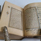 early 19th CENTURY MANUSCRIPT KORAN ISLAMIC antique ILLUMINATED small QURAN