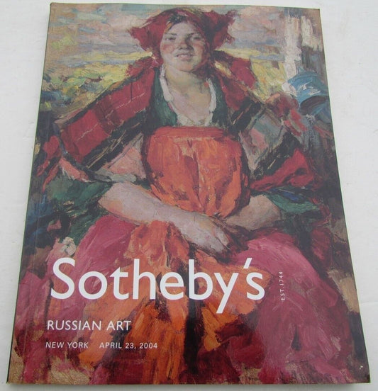 RUSSIAN ART SOTHEBY'S NEW YORK 2004 AUCTION CATALOG