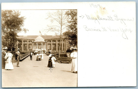 SEATTLE WA 1909 EXPOSITION ANTIQUE REAL PHOTO POSTCARD RPPC