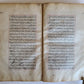 19th cent. HAND WRITTEN OTTOMAN SULTANS GUIDANCE LETTER MANUSCRIPT BOOK antique