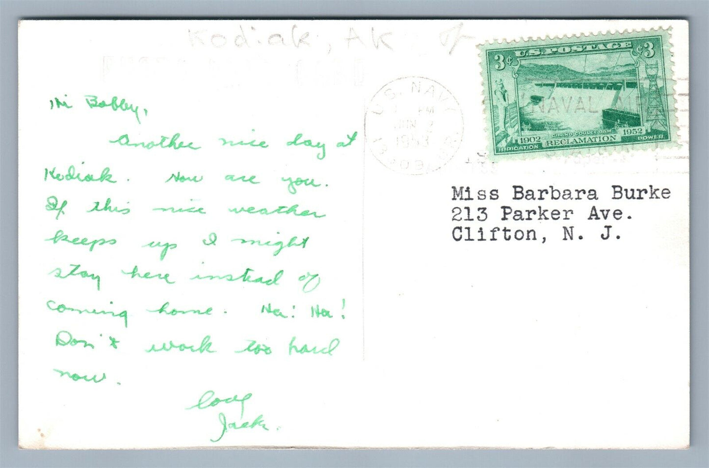 KODIAK AK RUSSIAN ORTHODOX CHURCH VINTAGE REAL PHOTO POSTCARD RPPC