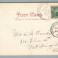 FORT EDWARD NY BROADWAY ANTIQUE POSTCARD