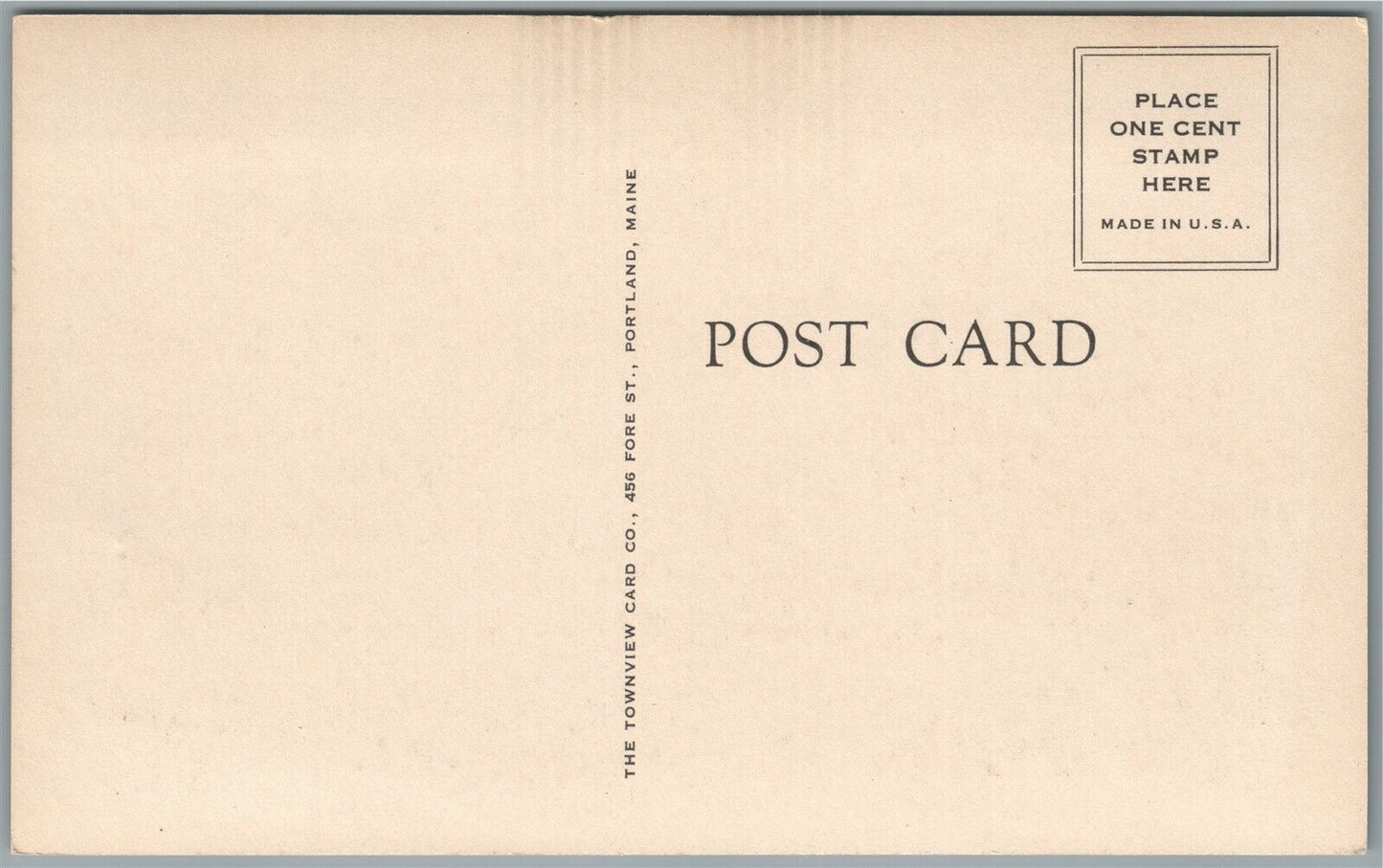 FOREST CITY PA STILL WATER RESERVOIR VINTAGE POSTCARD