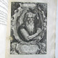 1634 ILLUSTRATED LIVES of MAIN FOUNDERS of RELIGIOUS ORDERS ANTIQUE 39 ENGR.