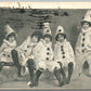 CLOWN KIDS 1905 ANTIQUE UNDIVIDED POSTCARD