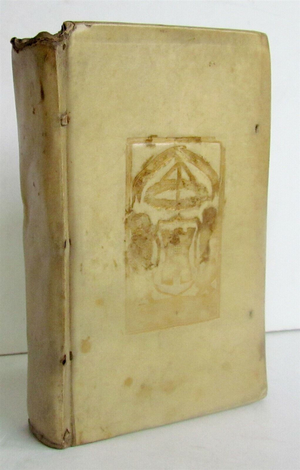 1682 LATIN POETRY COLLECTION by Petrus Francius PRIZED VELLUM BINDING ANTIQUE