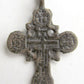 RUSSIAN orthodox icon NECK CROSS c. 1750s