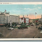 WATERTOWN NY PUBLIC SQUARE ANTIQUE POSTCARD