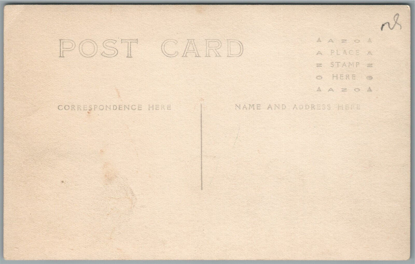 BULLDOG in HOME INTERIOR ANTIQUE REAL PHOTO POSTCARD RPPC