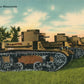 TANKS READY FOR MANEUVERS 1942 VINTAGE POSTCARD