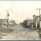 DEER PARK WI MAIN STREET ANTIQUE REAL PHOTO POSTCARD RPPC