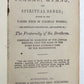 1882 FRATERNITY of BRETHREN COLLECTION OF PSALMS antique HUNTINGDON AMERICANA