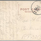 TITUSVILLE PA EAST MAIN STREET MEN'S CLUB ANTIQUE POSTCARD