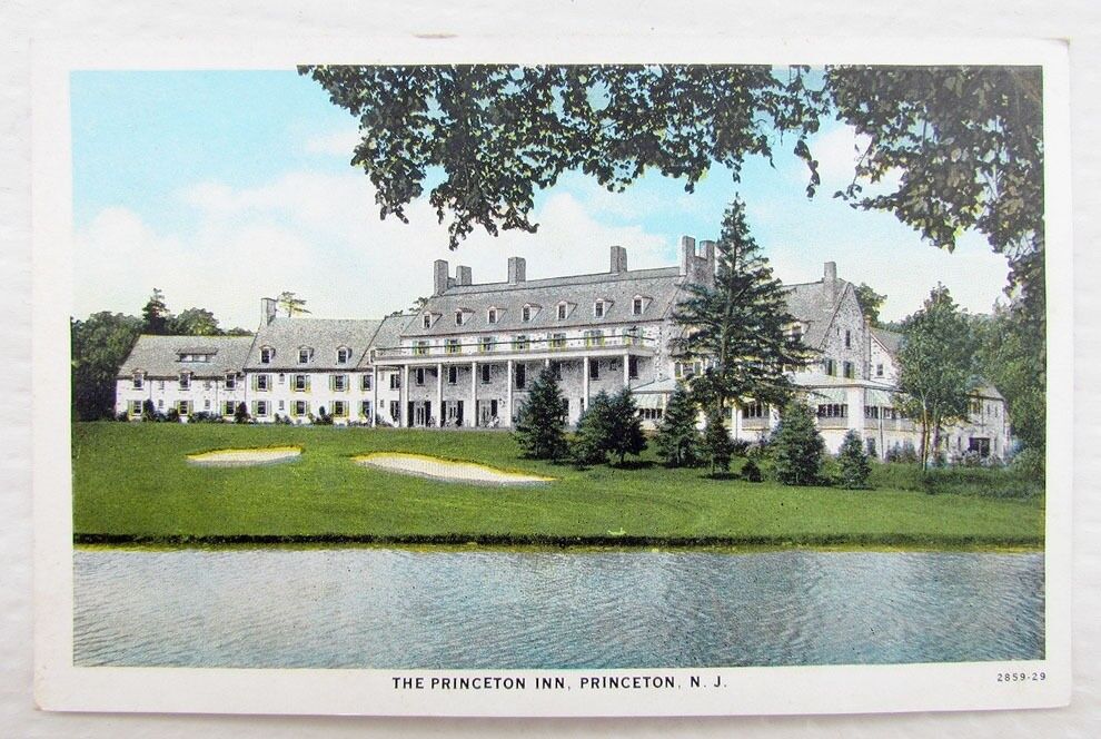 VINTAGE POSTCARD THE PRINCETON INN PRINCETON N.J.