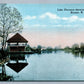 ROSCOE NY LAKE FLORENCE BOAT HOUSE ANTIQUE POSTCARD