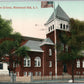 RICHMOND HILL LONG ISLAND NY JOHNSON AVENUE SCHOOL ANTIQUE POSTCARD