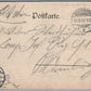 GRUSS AUS ZETEL GERMANY UNDIVIDED ANTIQUE POSTCARD