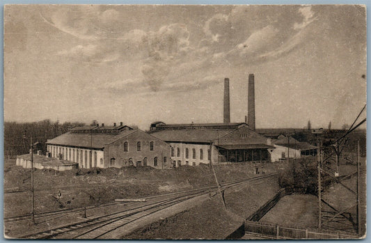 WIELISZKA POLAND REFINERY ANTIQUE POSTCARD