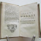 1657 PLANTIN PRESS POETRY by Jacobus Wallius ANTIQUE VELLUM BOUND 17th CENTURY