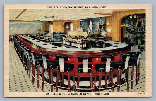 MERCHANTVILLE NJ CINELLI'S COUNTRY HOUSE VINTAGE POSTCARD