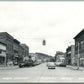 NORWAY MI MAIN STREET VINTAGE REAL PHOTO POSTCARD RPPC