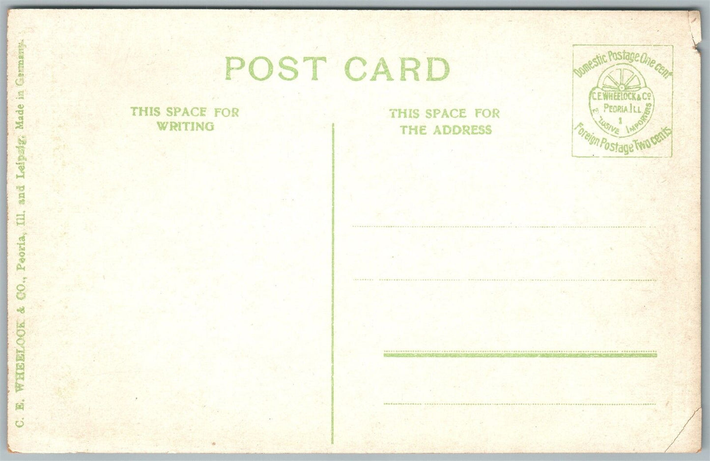 CHESTER PA POTTER STREET ANTIQUE POSTCARD