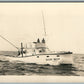 YACHT WOOD DUCK VINTAGE REAL PHOTO POSTCARD RPPC