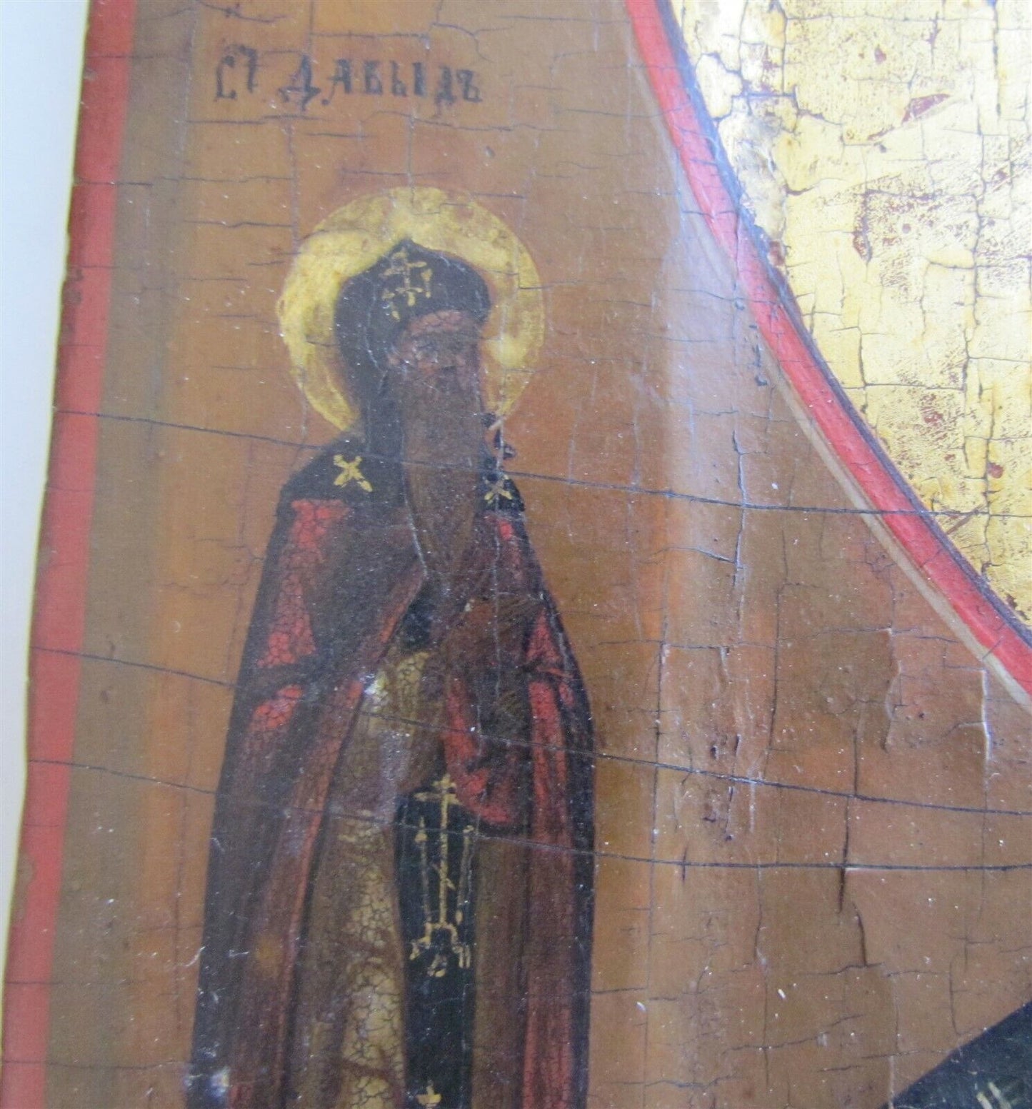 18th CENTURY RUSSIAN ICON of ST. NICHOLAS ANTIQUE MUSEUM QUALITY