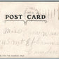 MT. HOLLY NJ PUBLIC SCHOOL ANTIQUE POSTCARD