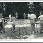 DELAWARE WATER GAP PA SHUFFLEBOARD AT KARAMAC 1938 VINTAGE POSTCARD